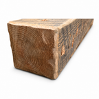 Solid Beam Fireplace Mantel