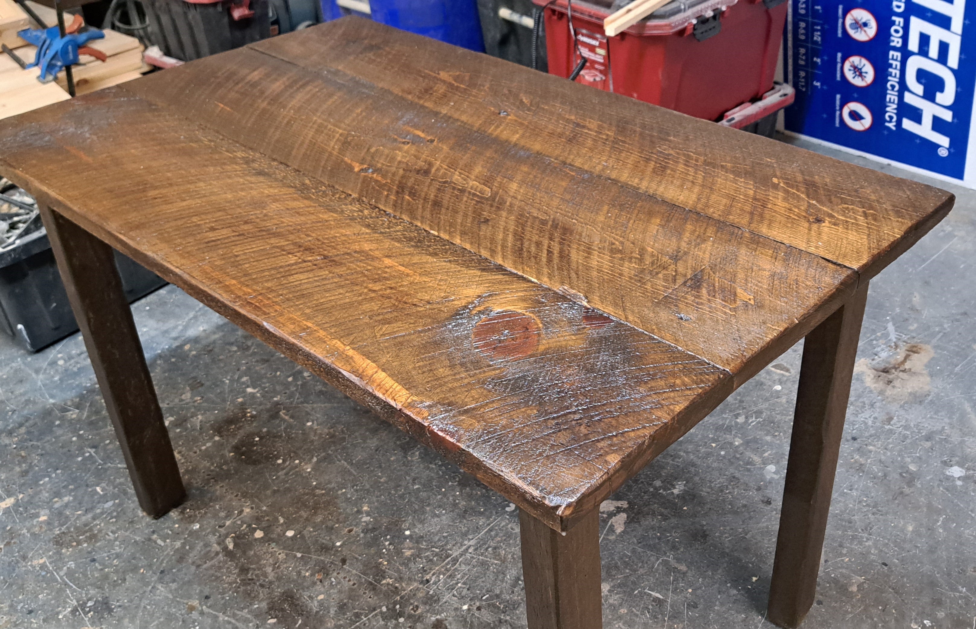 Rustic Tavern Restaurant Tables