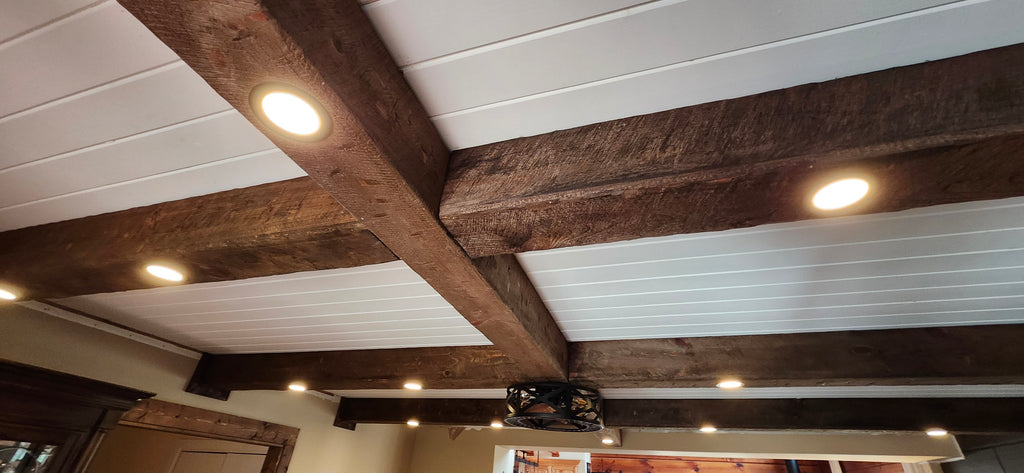 Exposed Architectural Ceiling Beams