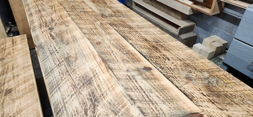 Rustic Tavern Restaurant Tables