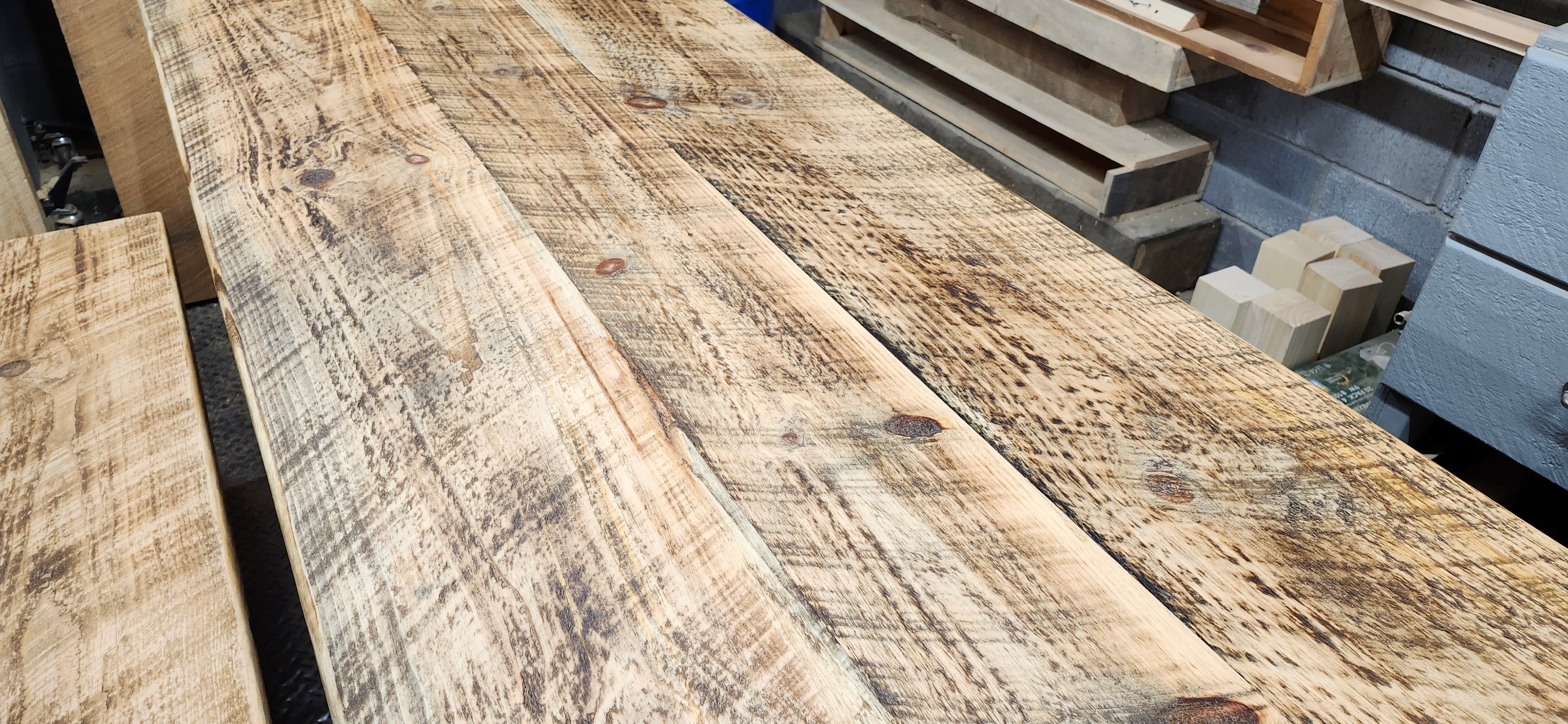Rustic Tavern Restaurant Tables