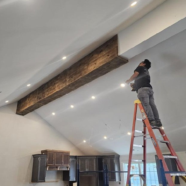 Exposed Architectural Ceiling Beams
