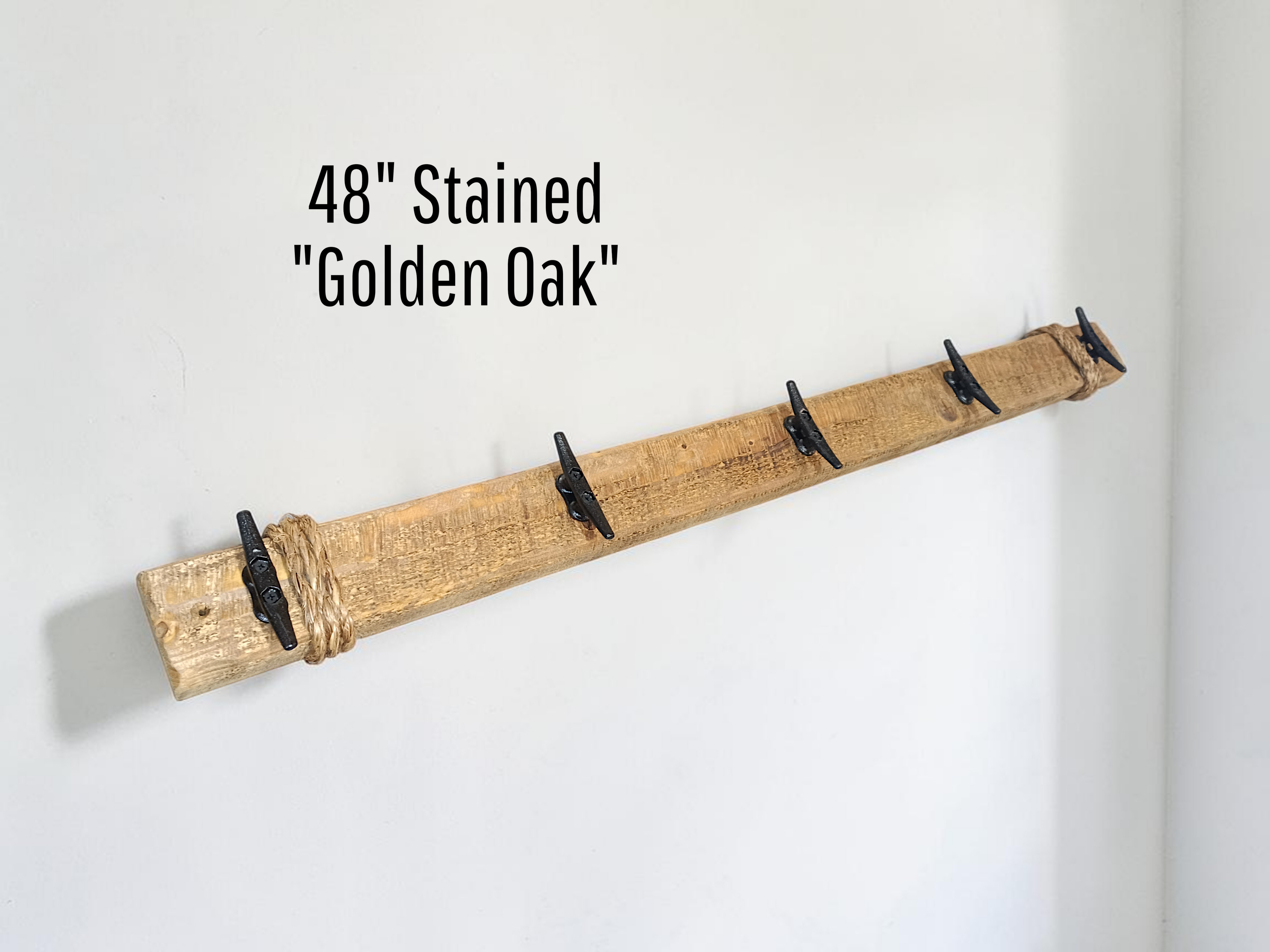 Nautical Boat Cleat Coat Rack Towel Holder