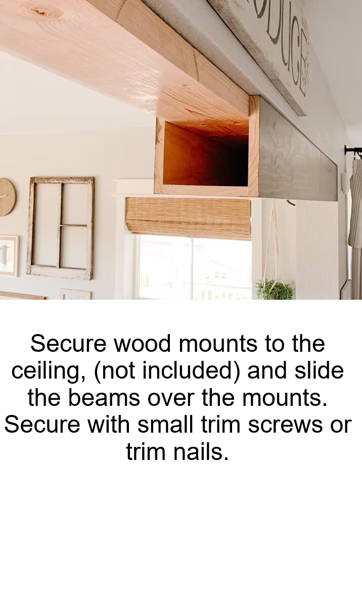 Exposed Architectural Ceiling Beams