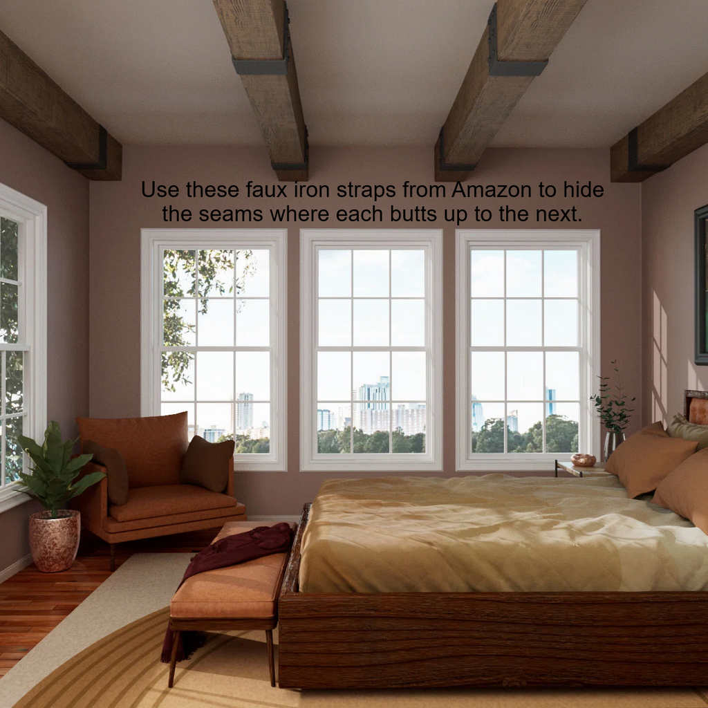 Exposed Architectural Ceiling Beams