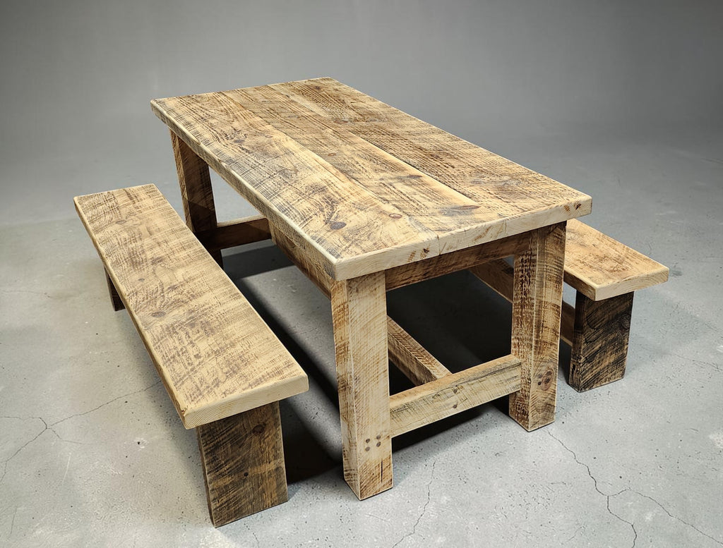 Rustic Tavern Restaurant Tables