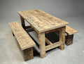 Rustic Tavern Restaurant Tables