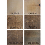 Rustic wood barn beam chandelier 8" x 4"